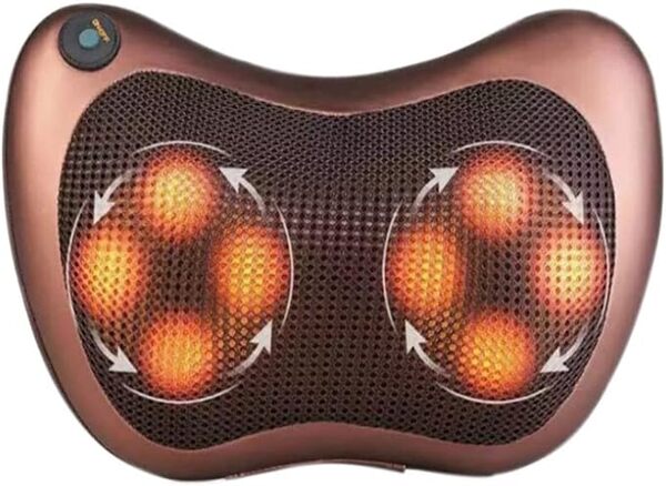 Neck Pillow Massager with Hot lights for multi speed function in Dubai